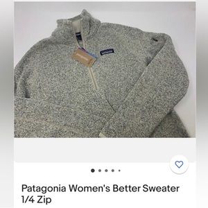 Patagonia sweater